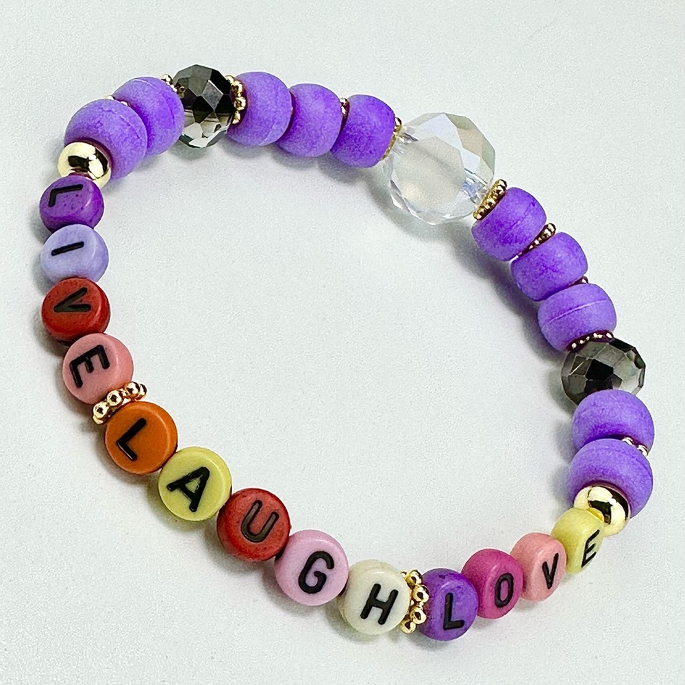 Live laugh love bracelet